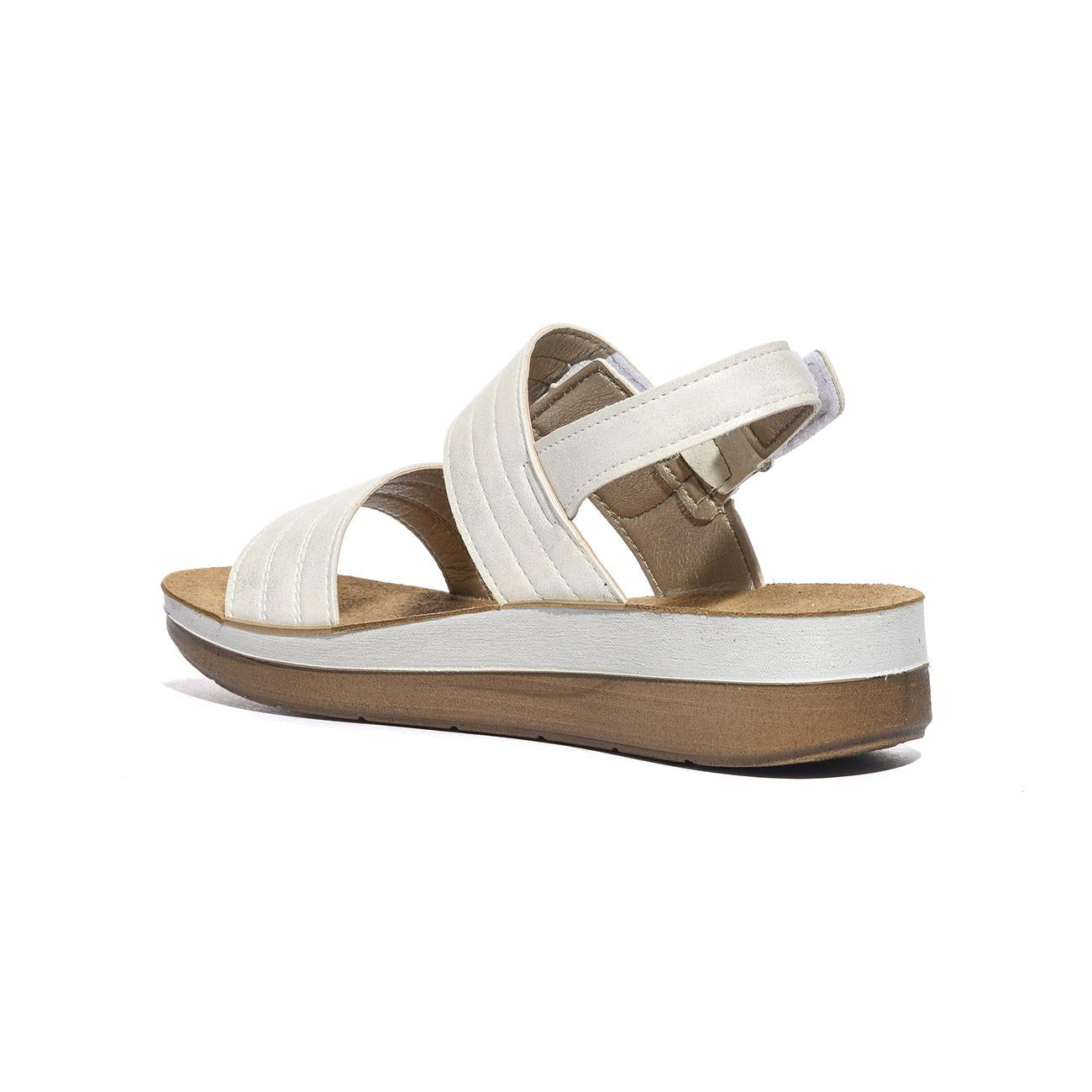 IN BLU FT000023 BIANCO Sandali Donna