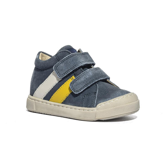 FALCOTTO 0012015339.40.1C67 NAVY YELLOW Sneakers Bambino