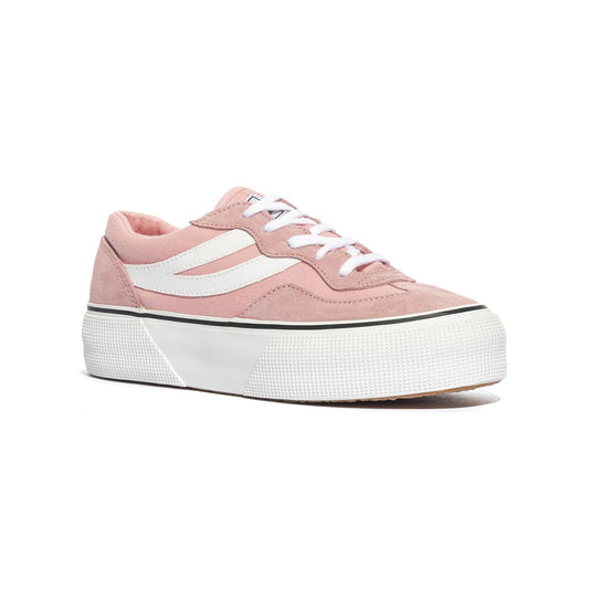SUPERGA 3041 PINK WHITE Sneakers Donna