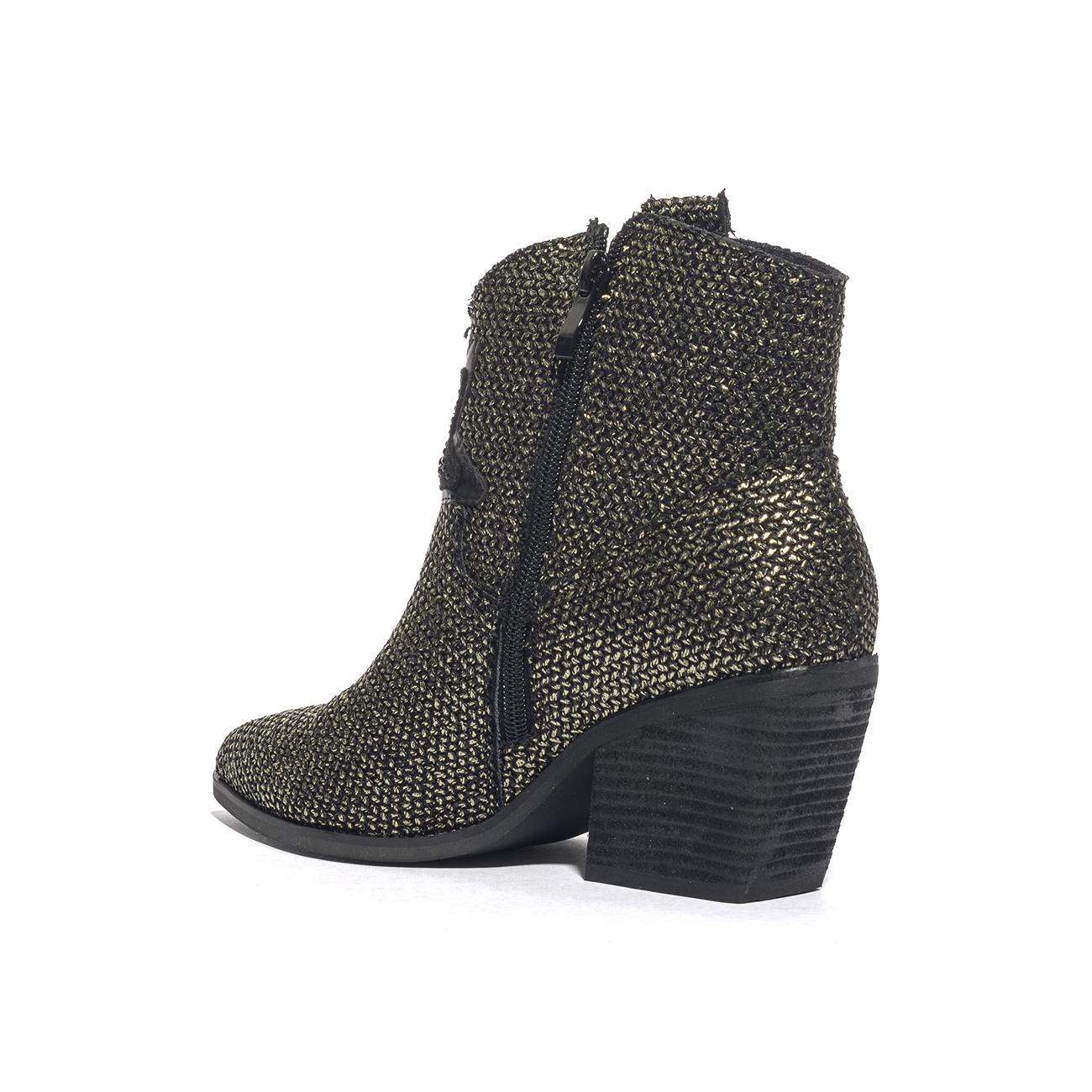 GOLD & GOLD GU226 NERO Stivaletti Donna