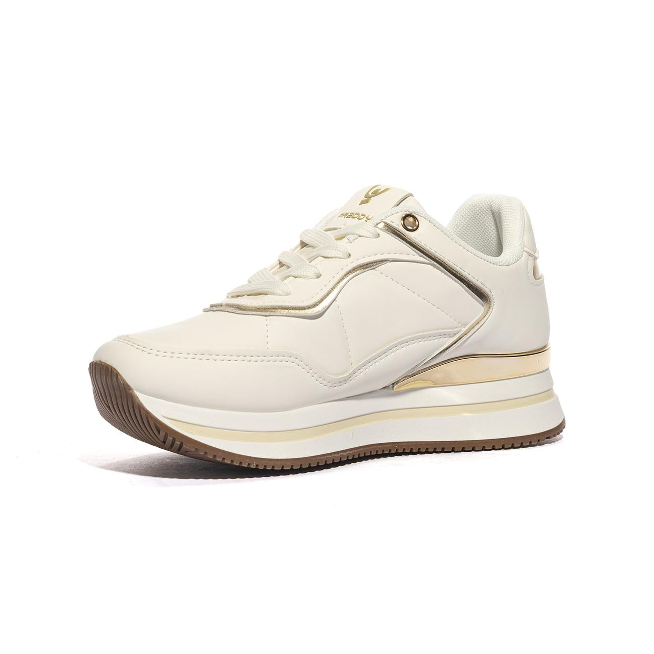 Sneakers Freddy Fy7725 Bianche FY7725WHITE FREDDY