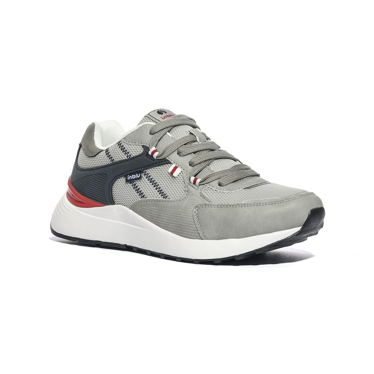 Sneakers Inblu In00006 Grigie INBLIU000006GRIGIO IN BLU