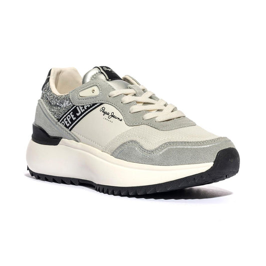 PEPE JEANS PLS60043 SILVER GREY Sneakers Donna