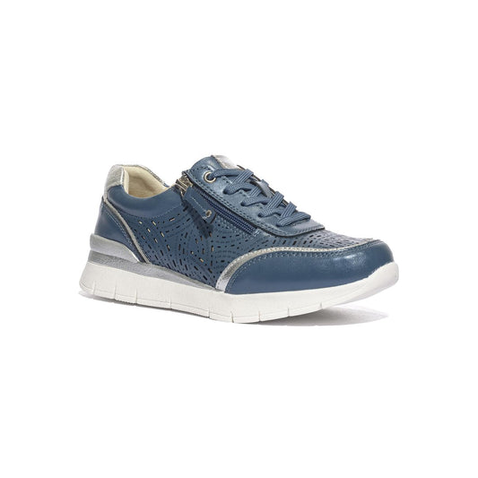 CC RESORTS CAIRO BLUE SILVER Sneakers Donna
