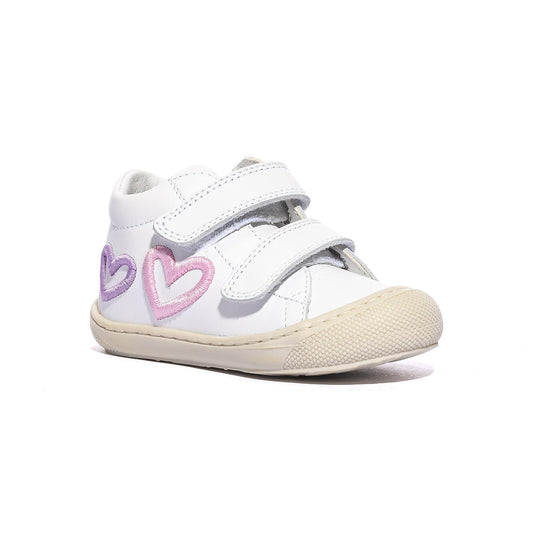 NATURINO 0012019244.01.0N01 WHITEWHITE Sneakers Bambina
