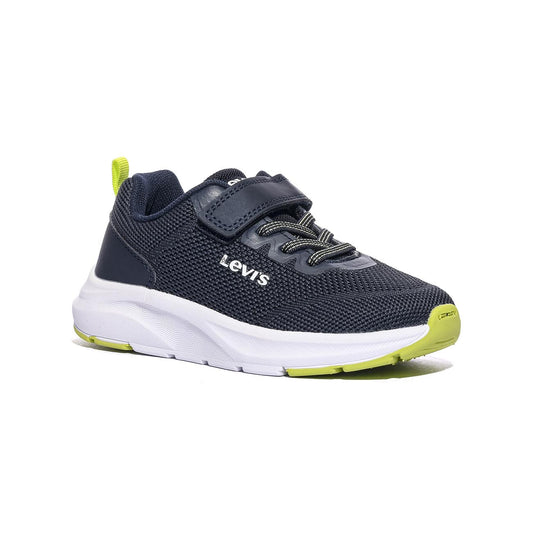 LEVI'S VHUD0020T NAVY GREEN Sneakers Bambino