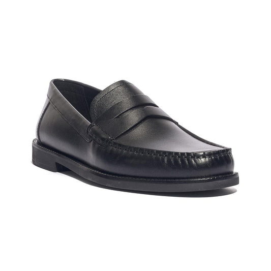 GEOX U55HVD 43 BLACK C9999 Mocassini Uomo
