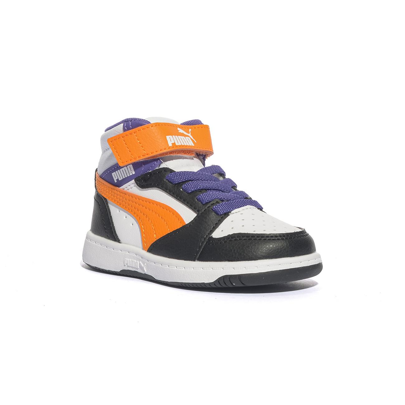 Sneakers Puma 396542-34 Bianche Nere Arancioni 396542-34MIX PUMA