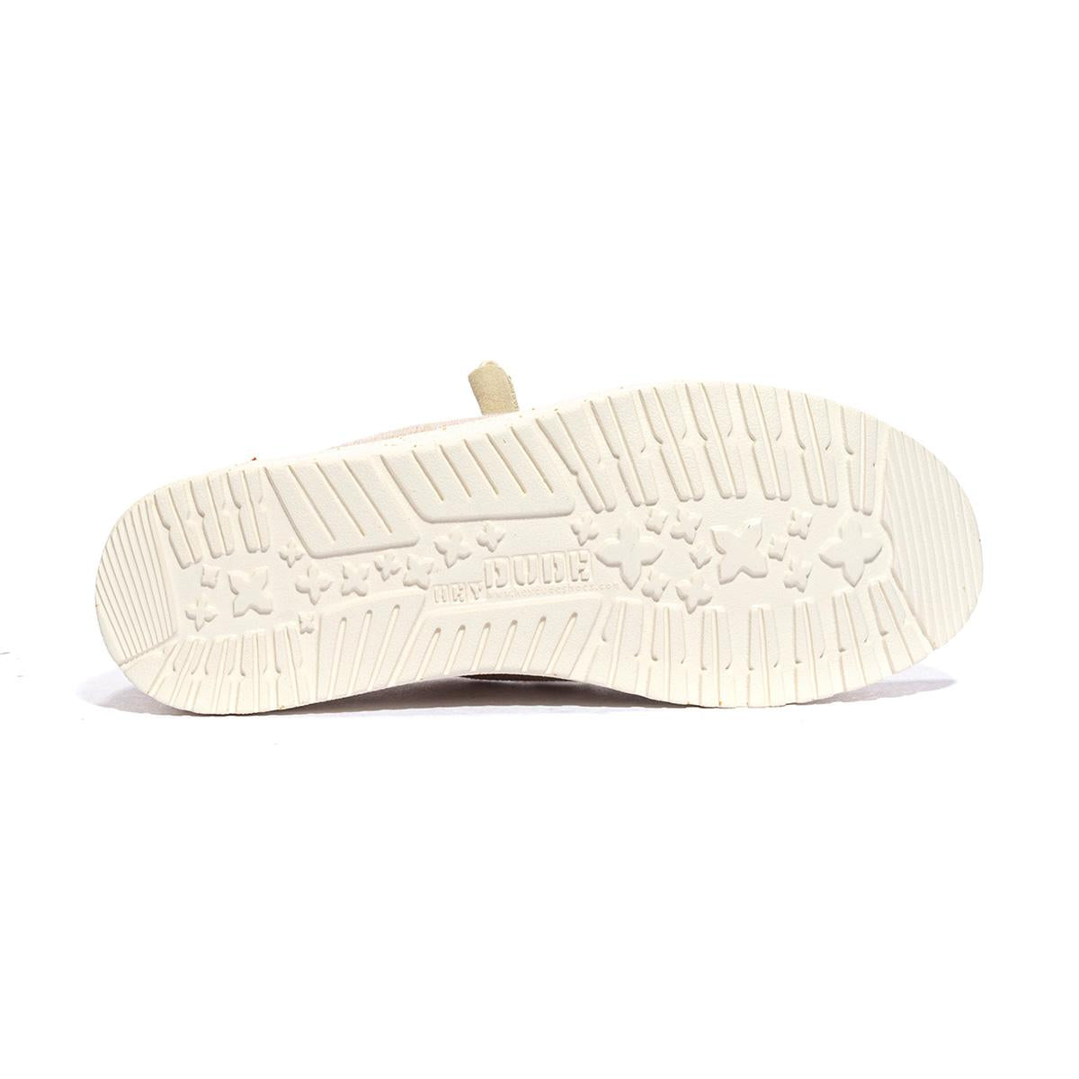 HEY DUDE HD40058-2BK White Nut Slip-on Donna