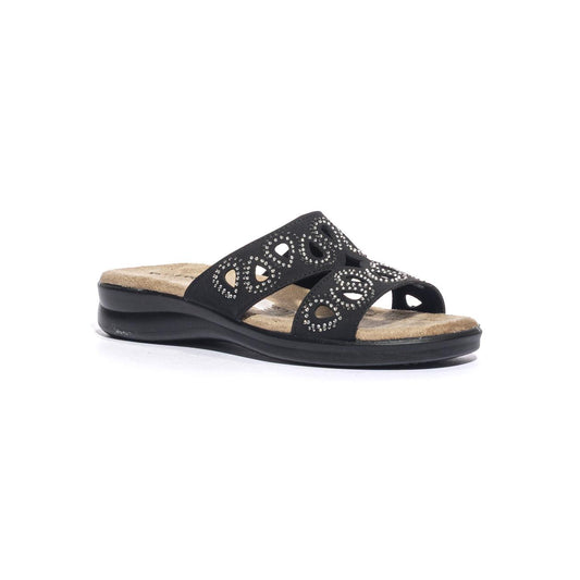 VALLEVERDE 25331 NERO Ciabatte Donna