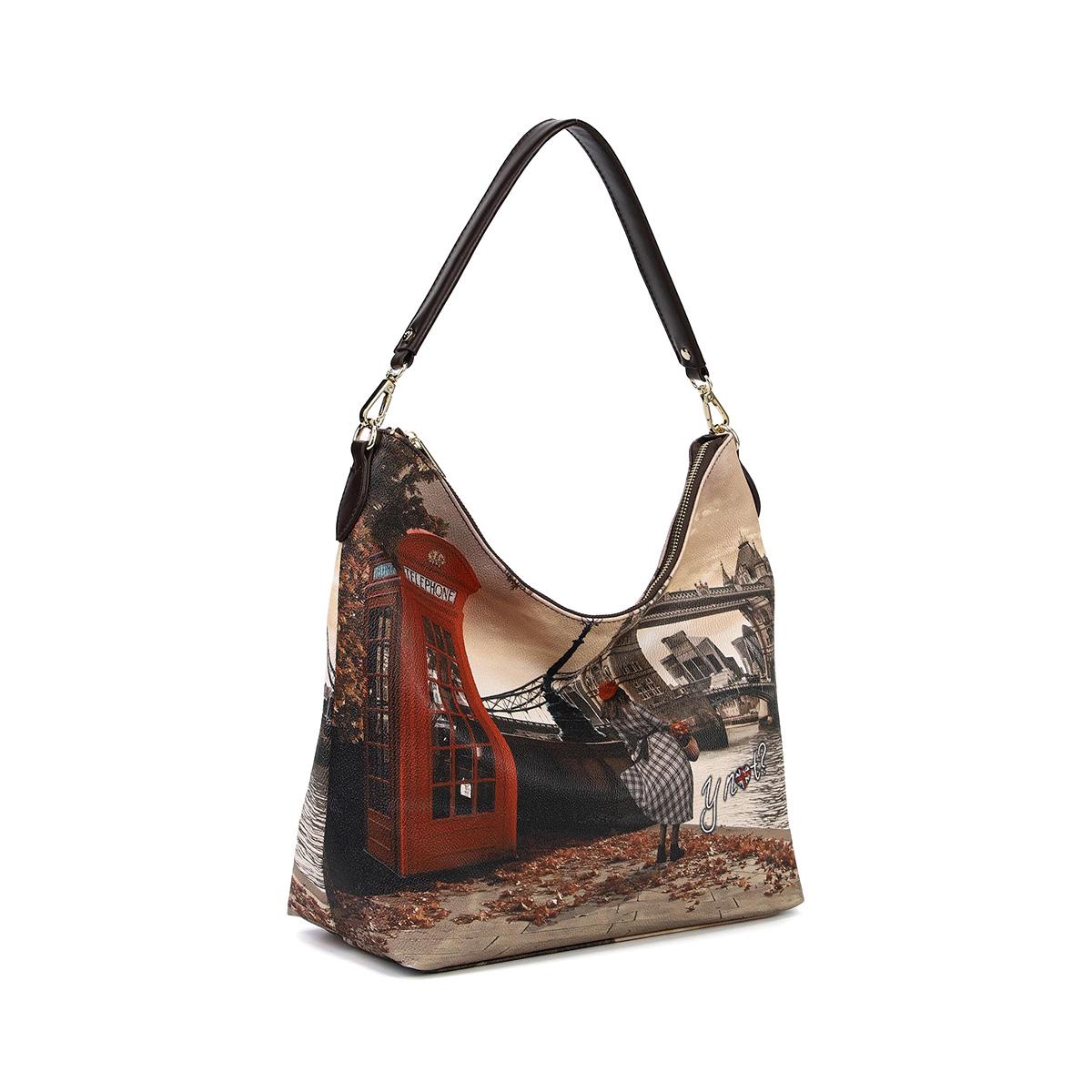 Y-NOT YES618F6 LONDON BRIDGE Borse Donna