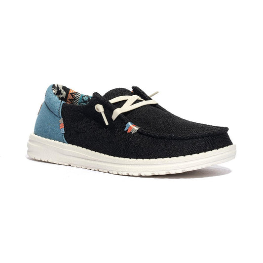 HEY DUDE HD40054-001 Black Slip-on Donna