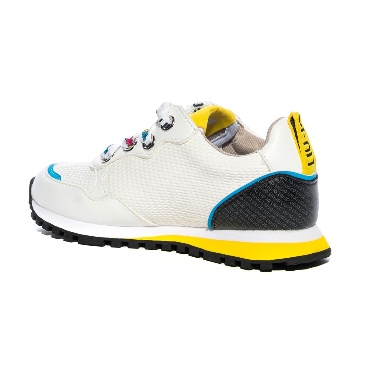 LIUJO 4F0831EX101 OFF WHITE Sneakers Bambina