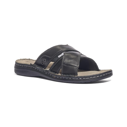 GLAMOUR 174002 NERO Sandali Uomo