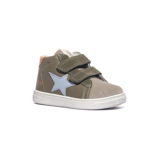 NATURINO 0012017857.01.1D23 TAUPE MILITARY Sneakers Bambino