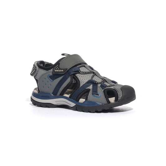 GEOX J920RB 0CE14 DKGREY NAVY C0739 Sandali Bambino
