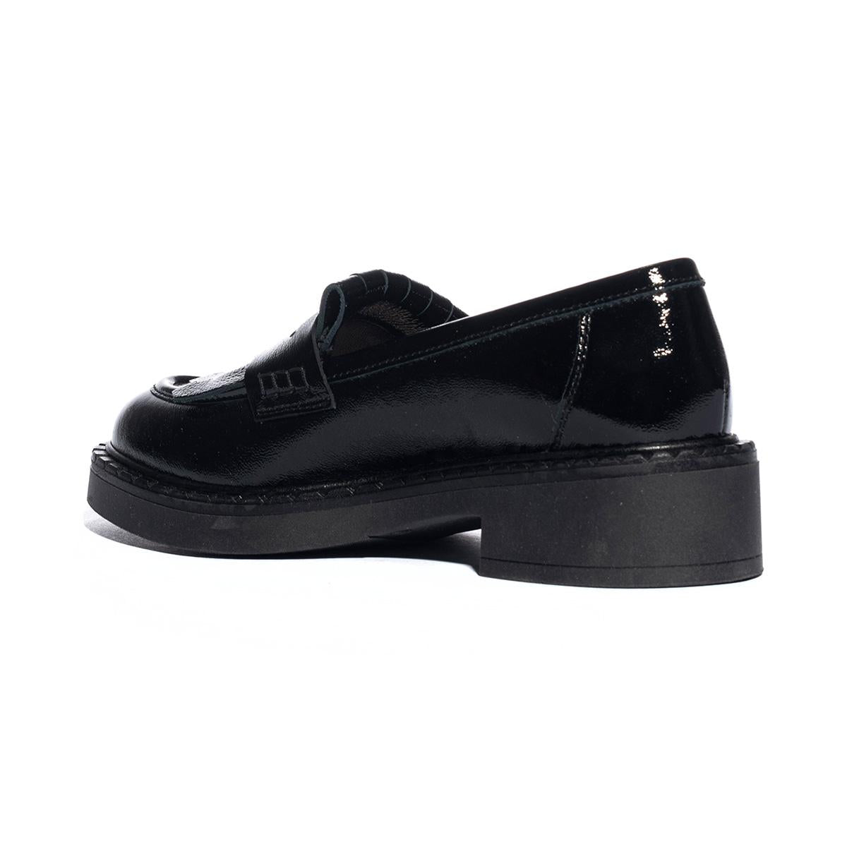 FRAU 97Z5 NERO Mocassini Donna