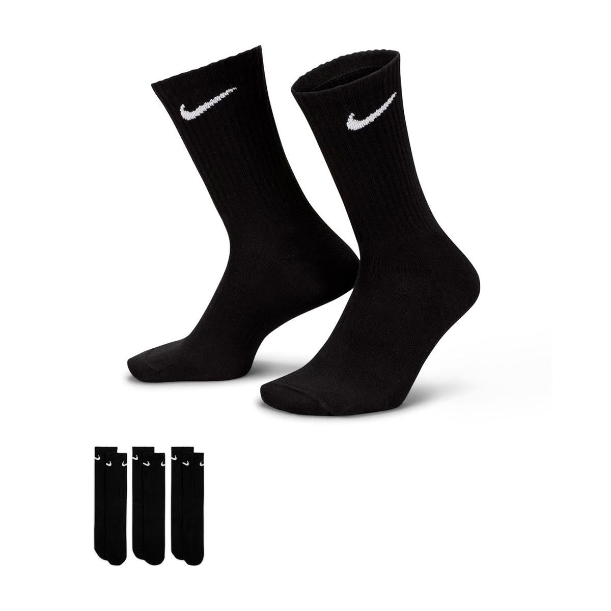 NIKE SX4508-001 VALUEBLACK WHITE Calzini Unisex