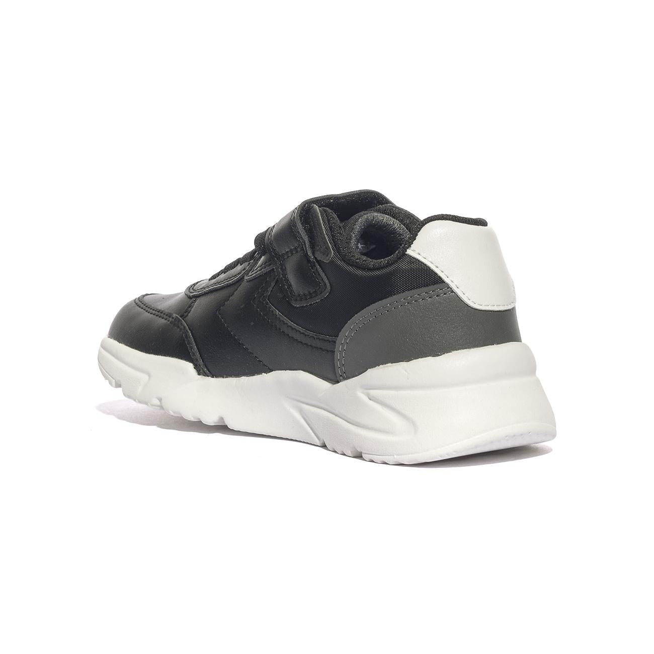 GEOX J56MQC 05411 BLACK ORANGE C0038 Sneakers Bambino