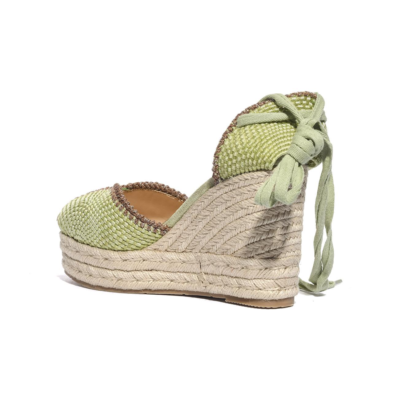 KEYS K10910 GREEN Espadrillas Donna