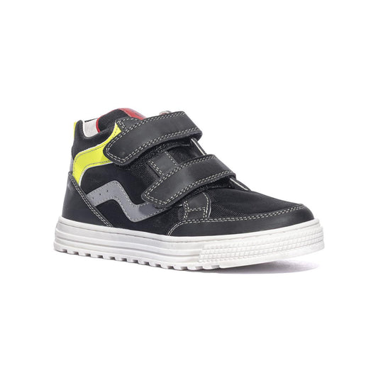 NATURINO 0012018592.02.1A25 BLACK YELLOW Sneakers Bambino