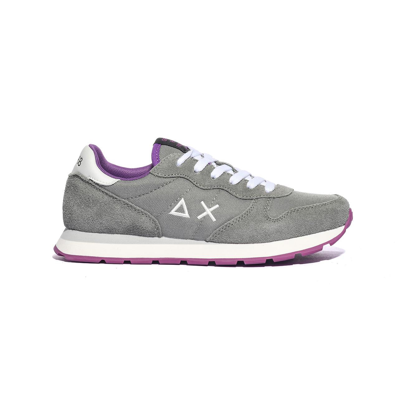 Sneakers Sun68 GIRL'S ALLY SOLID Grigie Z45401TGRIGIO MEDIO SUN 68