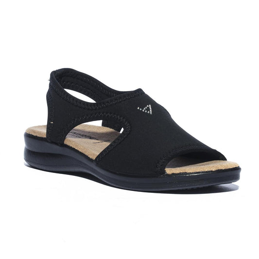 VALLEVERDE 25322 NERO Sandali Donna