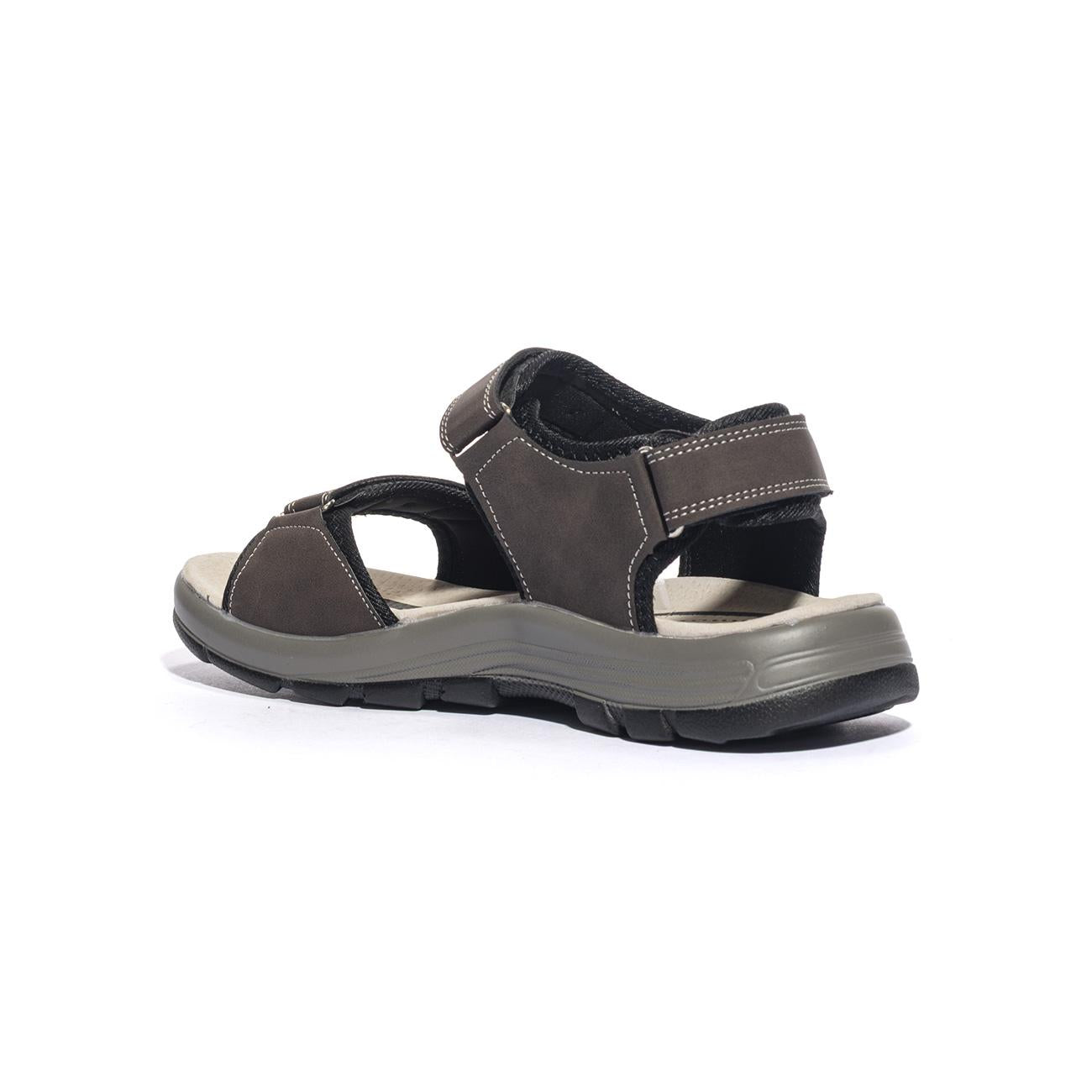 VALLEVERDE 54802 MORO Sandali Uomo