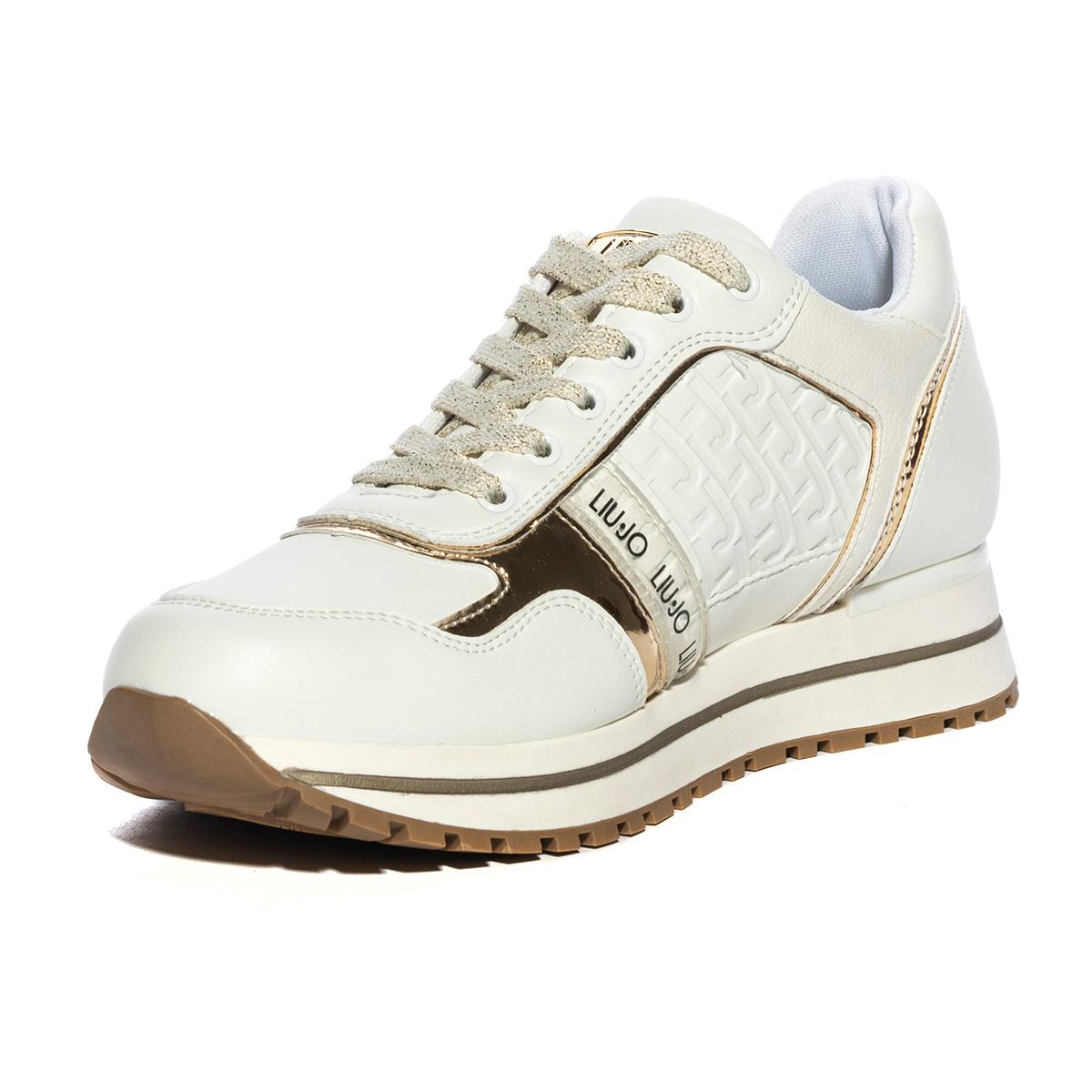 Sneakers Liu Jo Kiss Bianche 4F2775EX10901111WHITE LIUJO