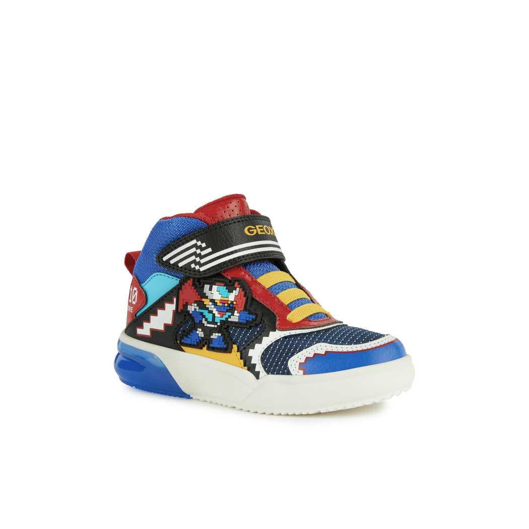 GEOX J269YB ROYAL RED C0833 Sneakers Bambino