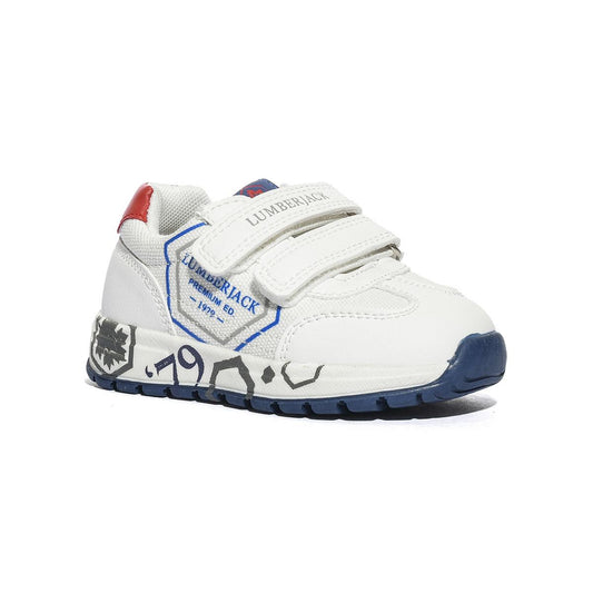 LUMBERJACK 102268192 WHITE Sneakers Bambino