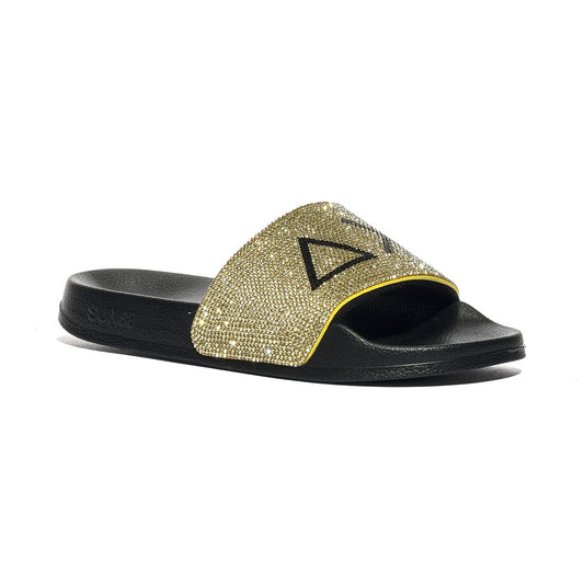 SUN 68 X36211 NERO/ORO Ciabatte Donna