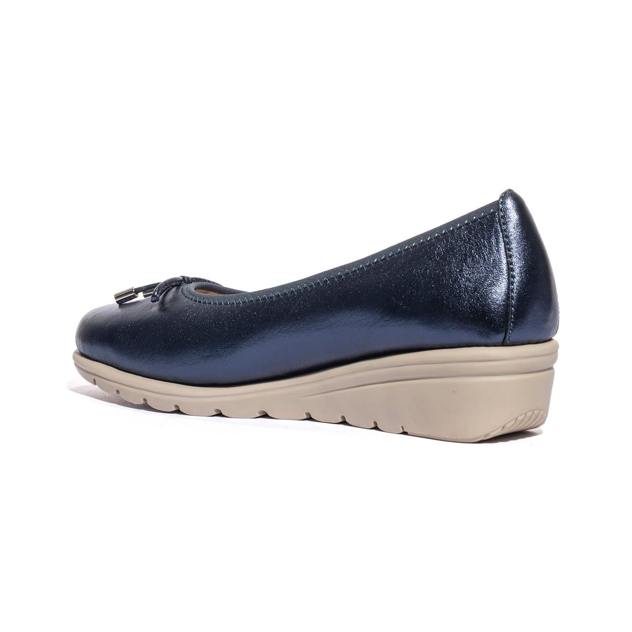 VALLEVERDE VS10330 NAPPA BLU Ballerine Donna