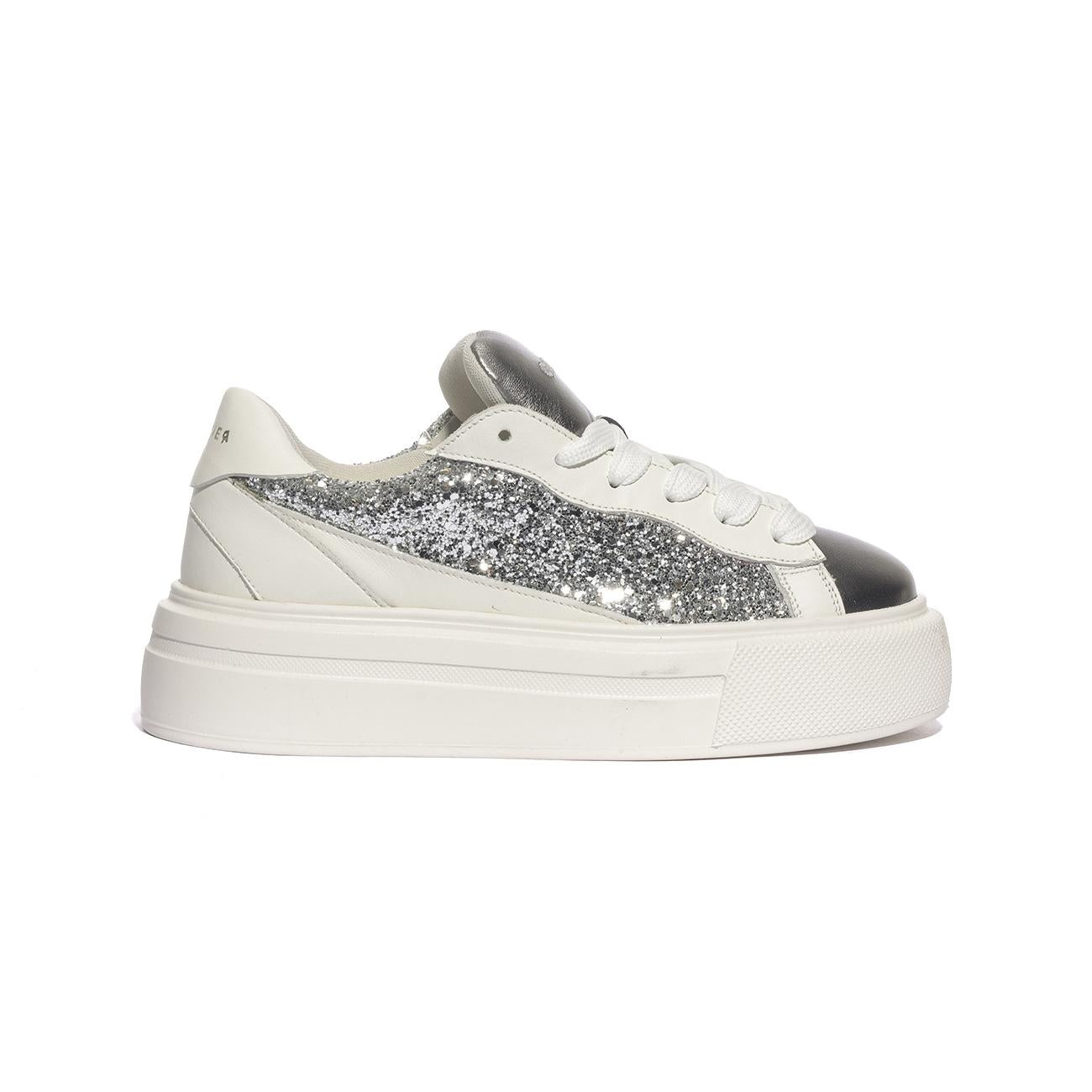 Sneakers Cromier GLITTERmix Bianche C2U0ARGENTOpanna CROMIER