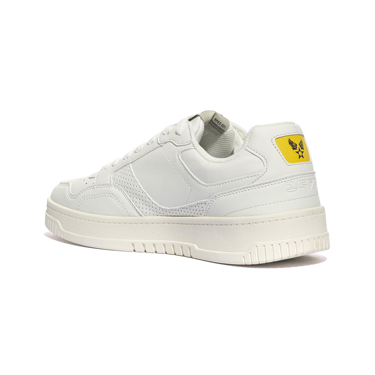 AVIREX ANDREW001 WHITE Sneakers Uomo