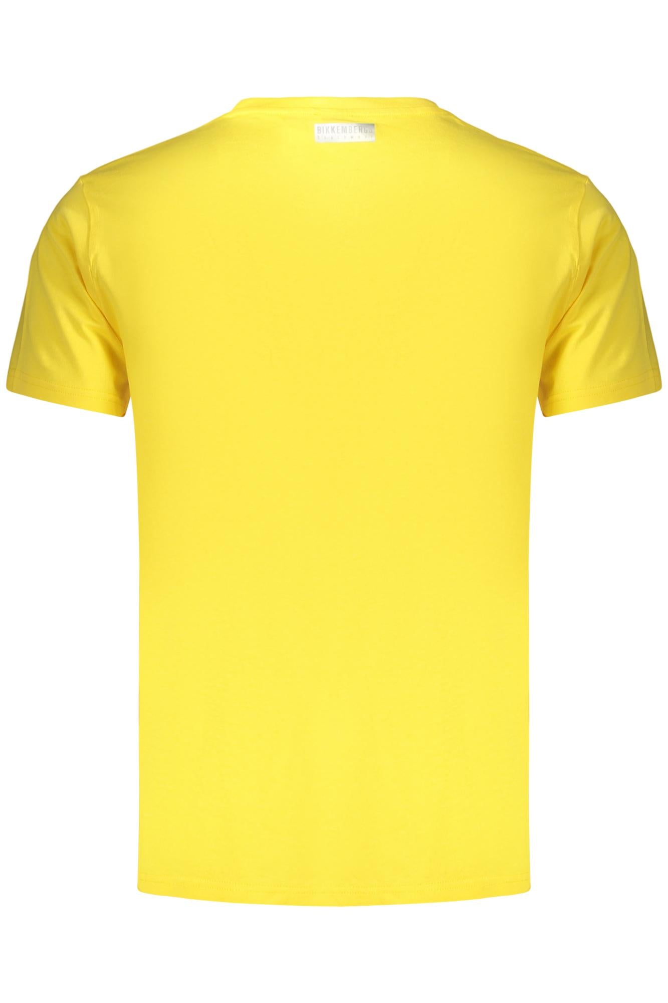 BIKKEMBERGS BKK3MTS02_GISUNTRU Giallo T-Shirt Uomo