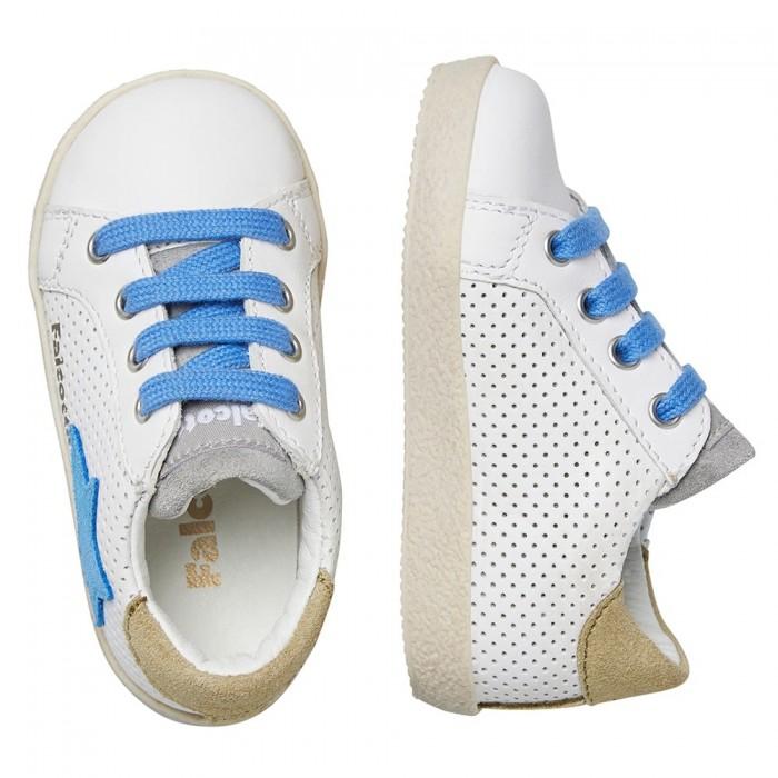 Sneakers FALCOTTO ALNOITE bianco azzurro 0012016751-10-2N79WHITE-STONE FALCOTTO