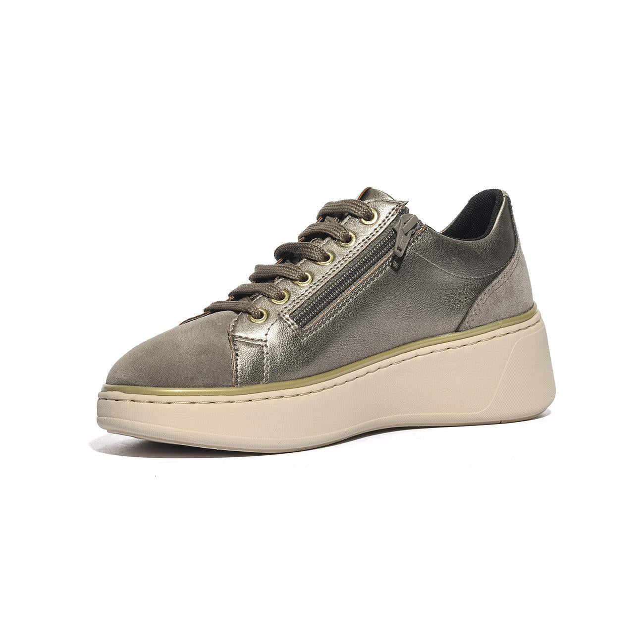 Sneakers Geox SUNNETTY Platino D55YHA 0AJ22SAND TAUPE  C5335 GEOX