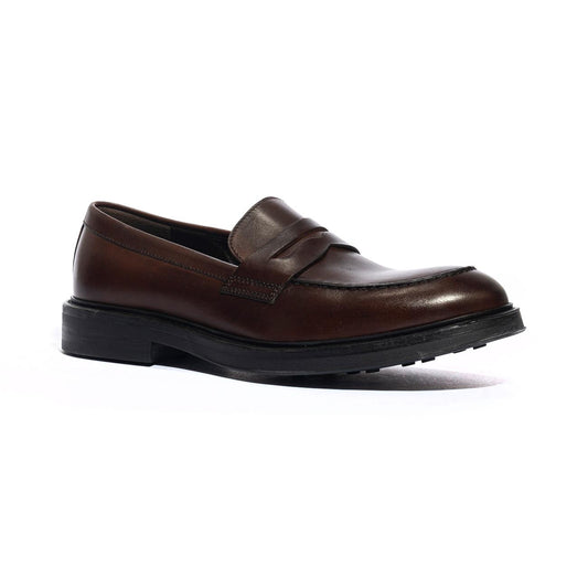 KEYS K9931 DK BROWN Mocassini Uomo