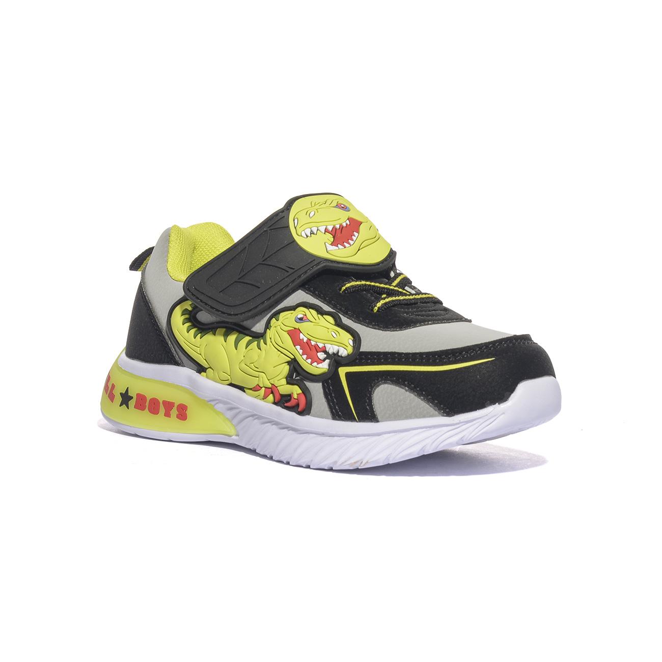 Sneakers Bull Boys Dnal5141 Grigie DNAL5141GRIGIO NERO BULL BOYS