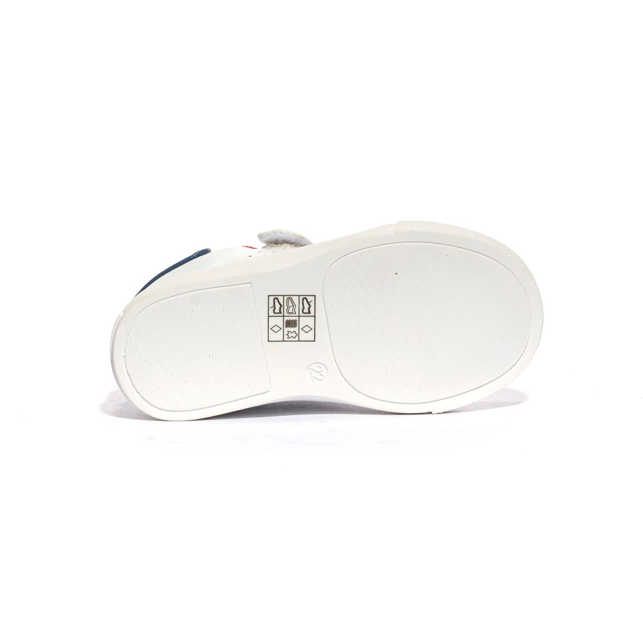 4US 42470 WHITE Sneakers Bambino
