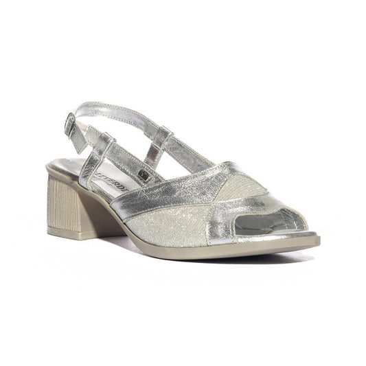 VALLEVERDE 33301 ARGENTO Sandali Donna