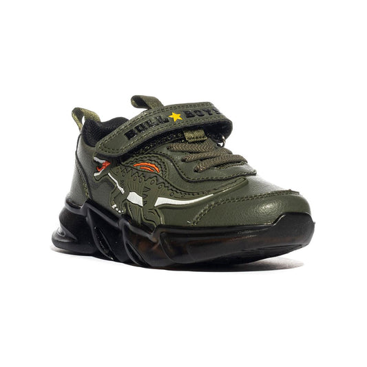 BULL BOYS DVAL3396 VERDE PALUDE Sneakers Bambino
