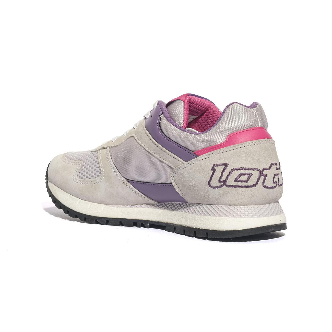 Sneakers Lotto RUNNER PLUS '95 III W Grigie 215674VIOLET RAINY DAY LOTTO