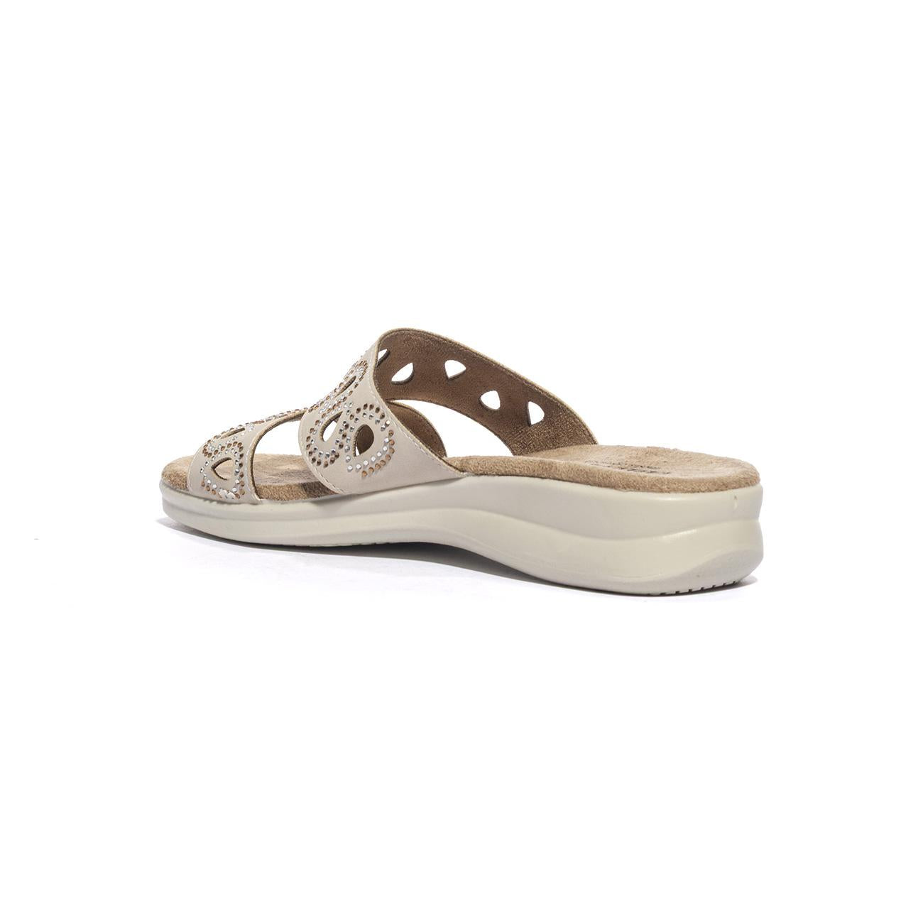 VALLEVERDE 25331 TAUPE Sandali Donna