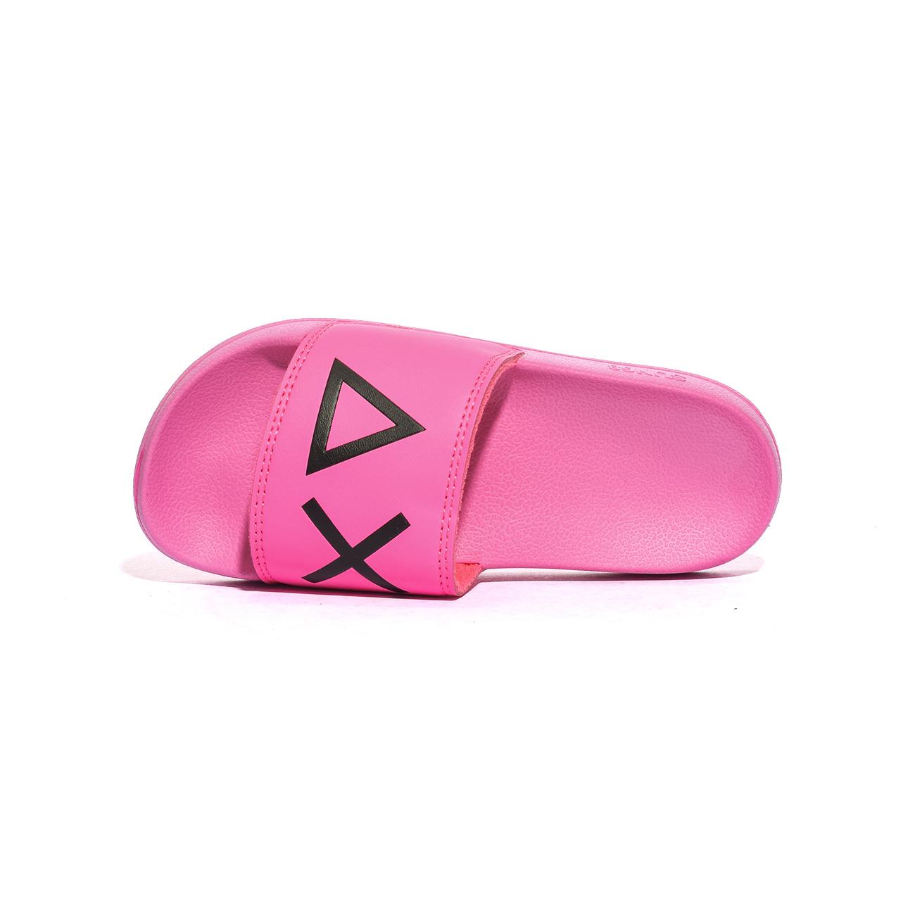 SUN 68 X34403 FUXIA FLUO Ciabatte Bambina