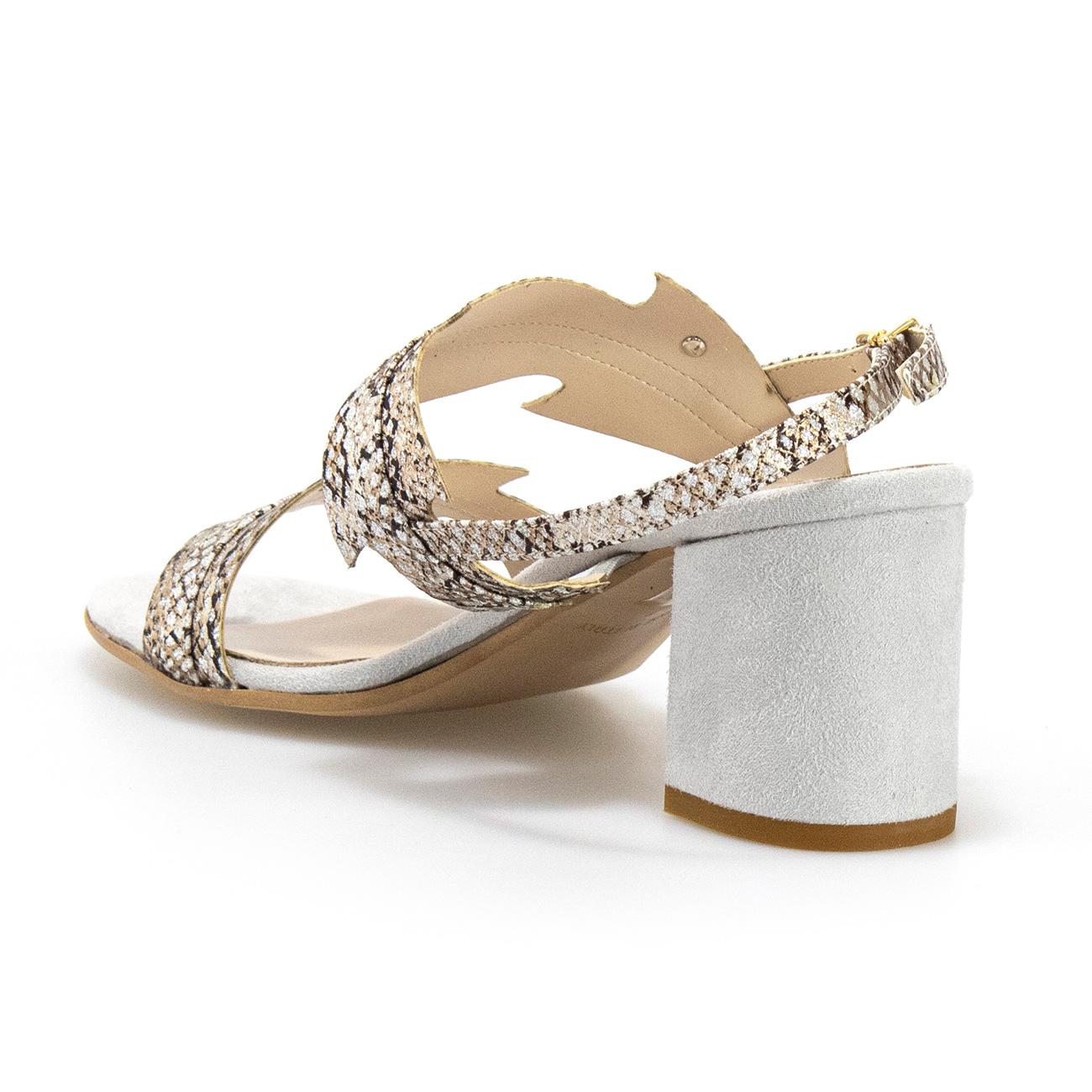 Sandali Valleverde 28250 Animalier/Grigio 28250ACCIAIO VALLEVERDE