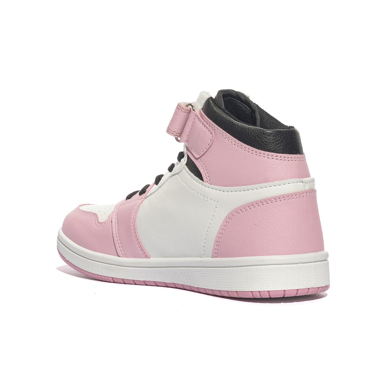 EVERLAST EVK 716V BLUSH WHITE BLACK Sneakers Bambino