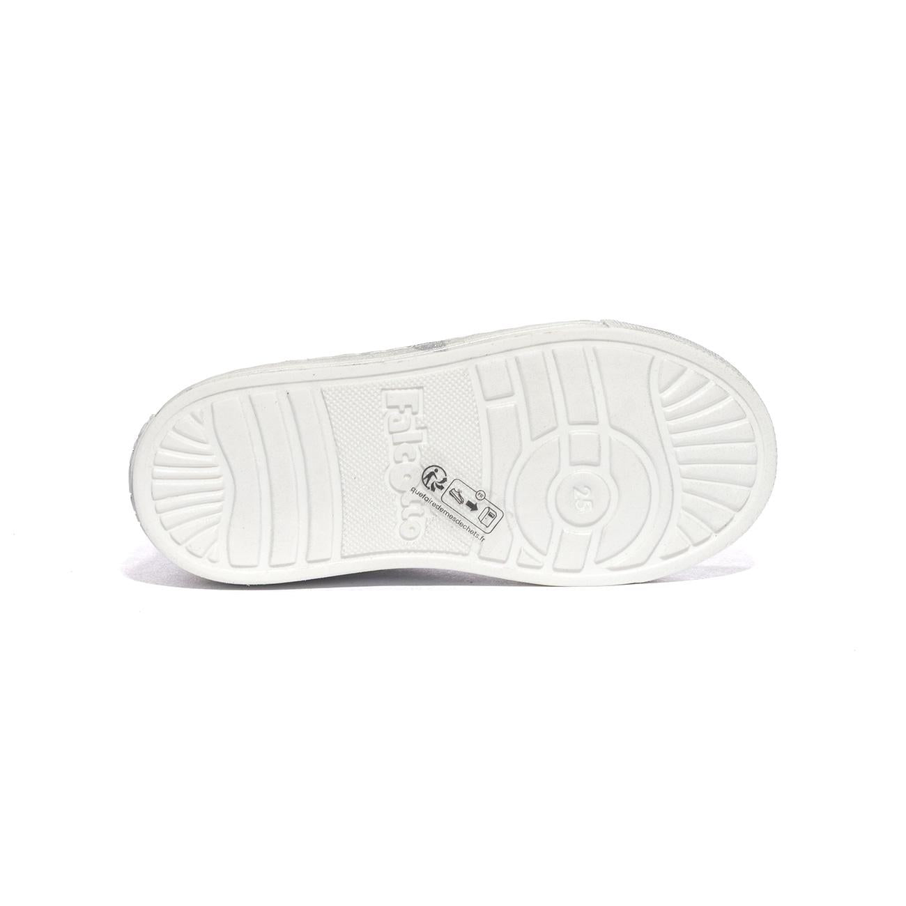 FALCOTTO 0012018845.26.2N94 WHITE SILVER TULIP Sneakers Bambina
