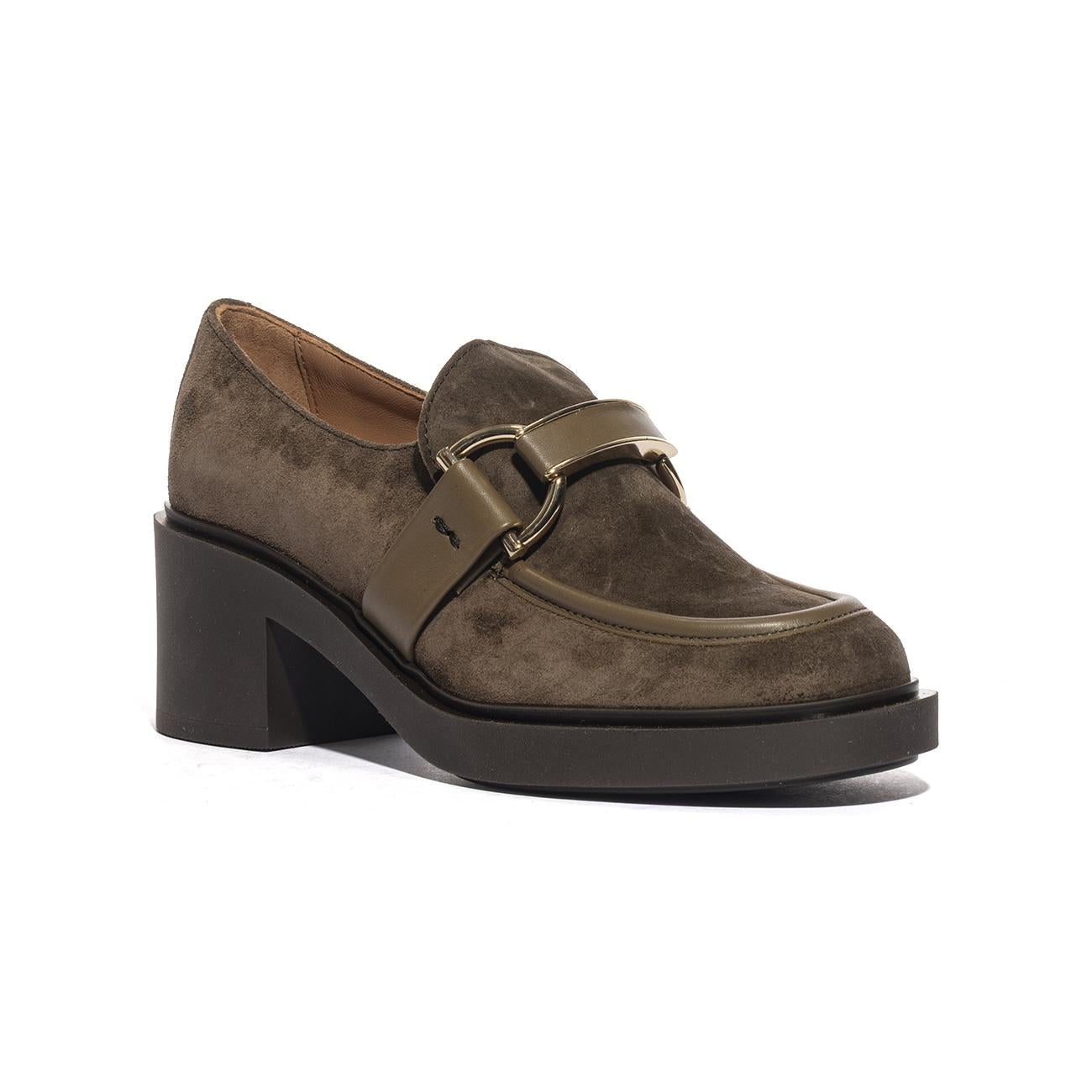 Mocassini Frau SOFTY Marroni 80A5TORBA FRAU
